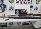 Polícia Militar apreende armas de fogo em ocorrência na tarde desta sexta-feira em Canarana