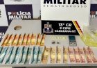 Polícia Militar prende dois suspeitos por tráfico de drogas no bairro União, em Canarana