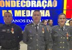 Policiais do Araguaia recebem Medalha Comemorativa dos 190 anos da PMMT