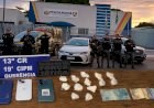 Operação integrada prende quatro suspeitos, apreende droga e recupera carro clonado em Querência