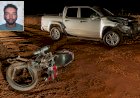 Motociclista morre em acidente envolvendo caminhonete na região da Fazenda Araribá