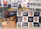 Ação conjunta apreende mais de 17 quilos de maconha e prende dois suspeitos em Canarana