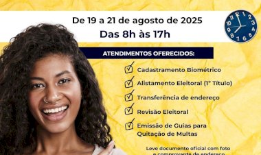 Atendimentos no Cartório Eleitoral de Canarana crescem mais de 588% em um mês e mutirão será realizado de 19 a 21 de agosto