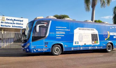 Canarana recebe ônibus da Justiça Eleitoral para mutirão de atendimento