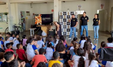 Polícia Civil participa do programa Saúde na Escola em Canarana