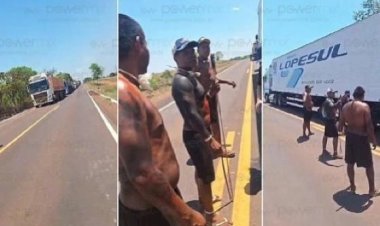 Trecho da BR-158 é bloqueado por indígenas entre Água Boa e Nova Xavantina e liberado após negociações