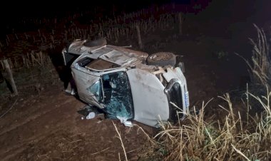 Grave acidente na MT-326 em Canarana deixa feridos na noite de sexta-feira