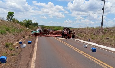 ACIDENTE NA BR-158 DEIXA UMA VÍTIMA FATAL NA TARDE DESTA SEGUNDA-FEIRA (13)