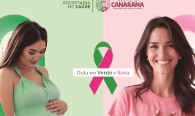 Canarana realiza ações do Outubro Rosa e Outubro Verde para prevenção à saúde da mulher e combate à sífilis gestacional