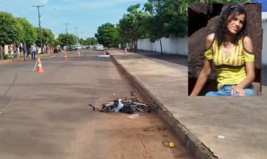 Tragédia em Canarana: mulher morre e filho fica ferido após atropelamento em frente à Creche São Francisco