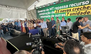 Canarana/MT é contemplada pelo Estado e receberá a construção de uma nova creche