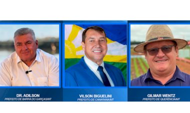 Pesquisa revela os três prefeitos mais bem avaliados da região do Araguaia