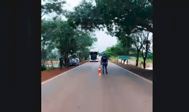 Polícia Militar intensifica presença na MT-326 proximo a BR 158 em Canarana, com ação integrada de segurança e fiscalização