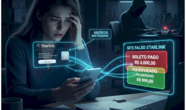 Golpe da Falsa Starlink Faz Vítima em Canarana e Prejuízo Passa de R$ 13 Mil