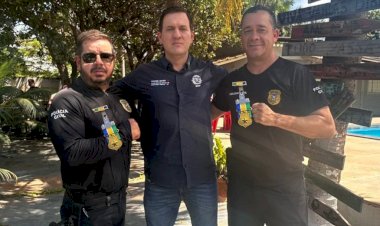 Policiais Civis de Canarana  são homenageados com Medalha Mérito da Segurança Pública em Mato Grosso