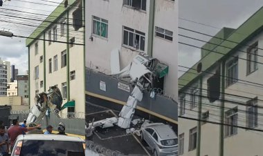 Avião de pequeno porte cai e atinge prédio em Belo Horizonte; há mortos e feridos