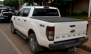 Polícia Civil investiga possível fraude em falso furto de caminhonete em Canarana