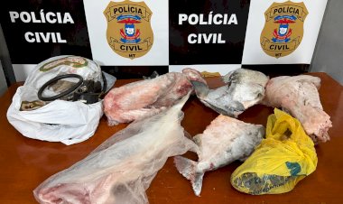 Polícia prende suspeito por caça e pesca ilegal em Canarana