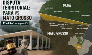 Disputa entre Pará e Mato Grosso pode mudar limites de 6 municípios