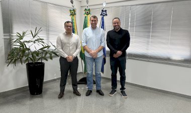 Novo Juiz Eleitoral realiza visita ao prefeito de Canarana para alinhar ações visando as eleições gerais