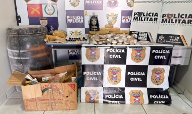 Ação conjunta apreende mais de 17 quilos de maconha e prende dois suspeitos em Canarana
