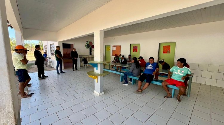 Preparativos para o Mutirão Eleitoral em Canarana-MT incluem visita à Aldeia Belém