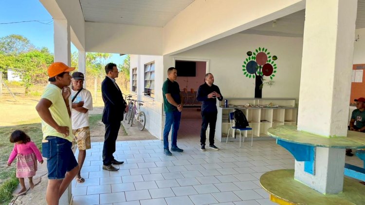 Preparativos para o Mutirão Eleitoral em Canarana-MT incluem visita à Aldeia Belém