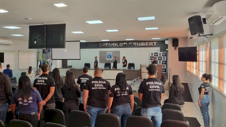 Delegacia de Canarana passa por troca de comando: Doutor Flávio Leonardo se despede e Doutor Diogo Jobane assume titularidade