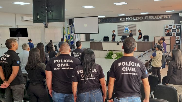 Delegacia de Canarana passa por troca de comando: Doutor Flávio Leonardo se despede e Doutor Diogo Jobane assume titularidade