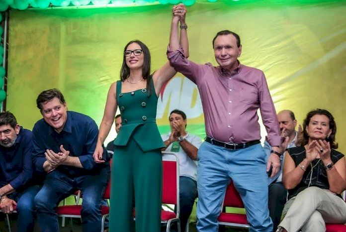 MDB de Mato Grosso realiza convenção com despedida de Carlos Bezerra e posse de Janaína Riva na presidência estadual