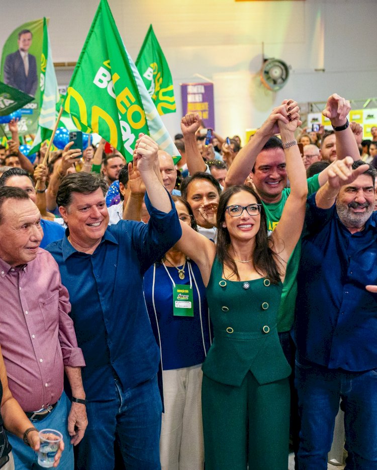 MDB de Mato Grosso realiza convenção com despedida de Carlos Bezerra e posse de Janaína Riva na presidência estadual