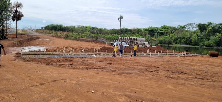 OBRA DE INTERLIGAÇÃO ENTRE BAIRROS AVANÇA EM CANARANA COM APOIO DO CODEMA