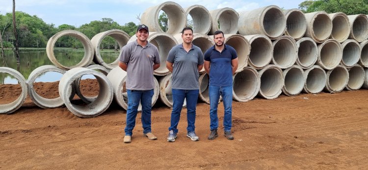 OBRA DE INTERLIGAÇÃO ENTRE BAIRROS AVANÇA EM CANARANA COM APOIO DO CODEMA