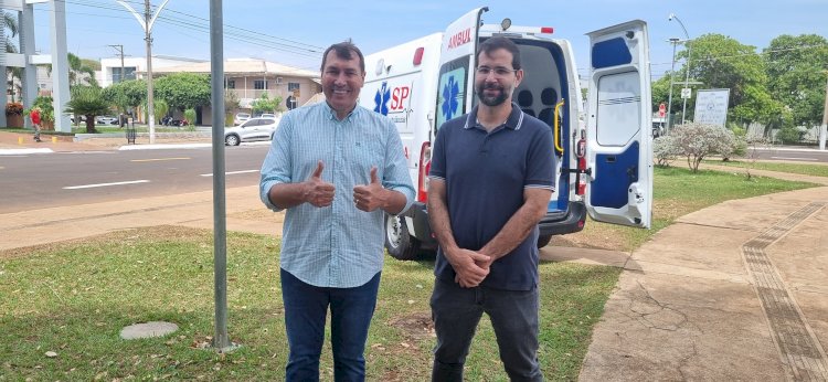 CANARANA RECEBE AMBULÂNCIA UTI MÓVEL E REFORÇA ATENDIMENTO EM SAÚDE