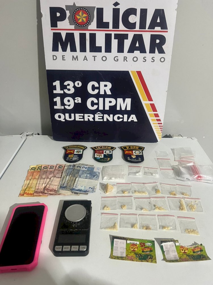 Ação integrada entre a 5ª CIPM de Canarana e a 19ª CIPM de Querência resulta em prisões e grande apreensão de drogas no Setor F
