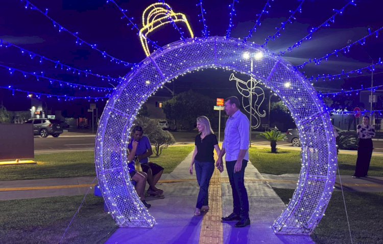 PREFEITO VILSON BIGUELINI ANUNCIA INAUGURAÇÃO DA DECORAÇÃO DE NATAL NESTE SÁBADO EM CANARANA/MT