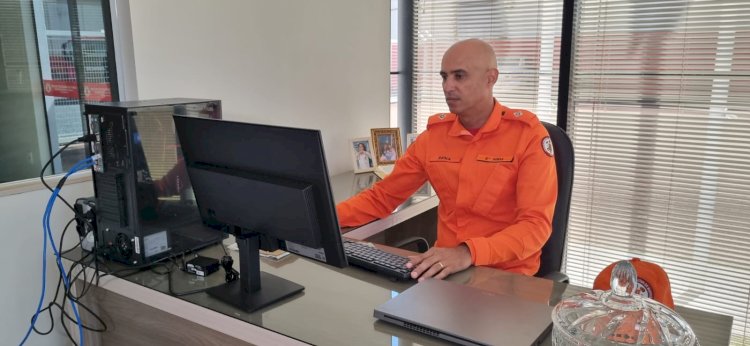 Tenente Sena assume comando do 6º Núcleo do Corpo de Bombeiros Militar em Canarana