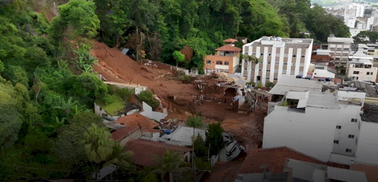 Fortes chuvas deixam 40 mortos e 27 desaparecidos em Minas Gerais