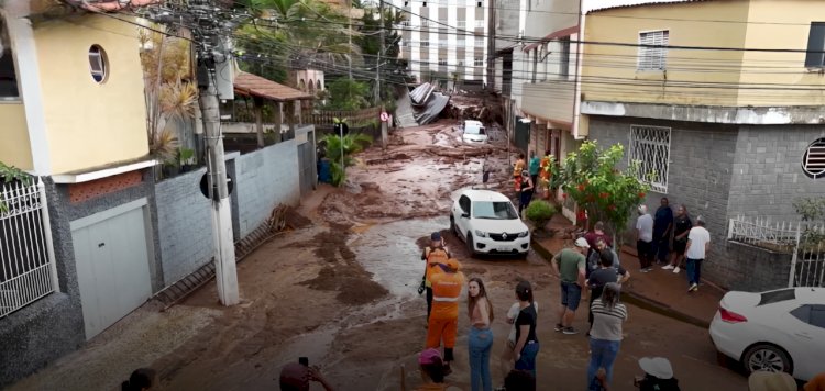 Fortes chuvas deixam 40 mortos e 27 desaparecidos em Minas Gerais