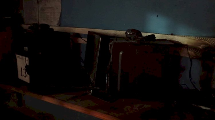 Bombeiros combatem incêndio em escola municipal de Água Boa