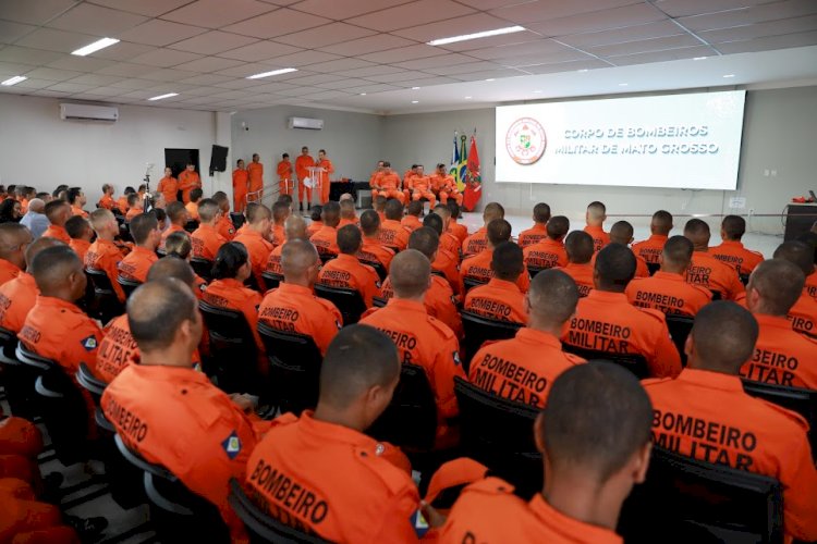 Formatura do 4º Curso de Soldados Temporários do Corpo de Bombeiros reforça efetivo em Mato Grosso