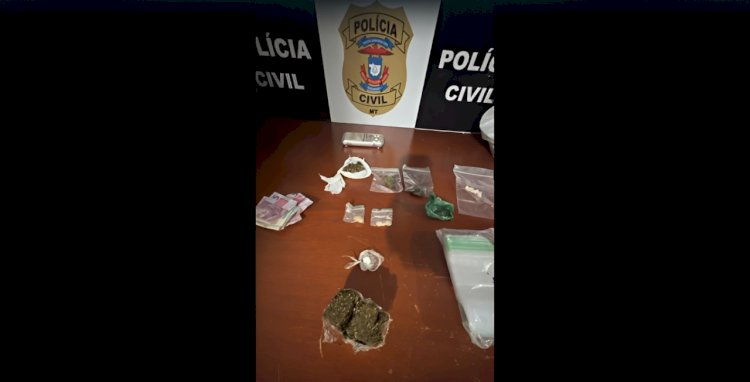 Polícia Civil desarticula ponto de tráfico e investiga ligação com homicídio em Canarana