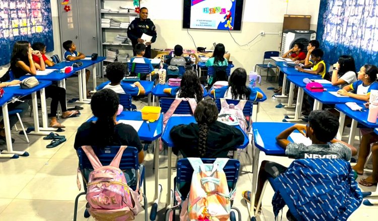 PROERD avança em Canarana e entra na segunda semana com boa participação dos alunos