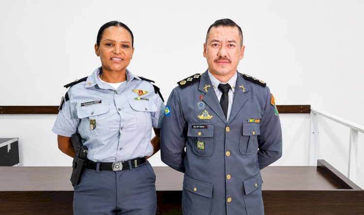 5ª Companhia da Polícia Militar de Canarana recebe primeira subcomandante mulher da história