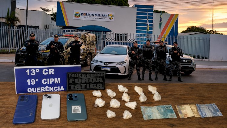 Operação integrada prende quatro suspeitos, apreende droga e recupera carro clonado em Querência