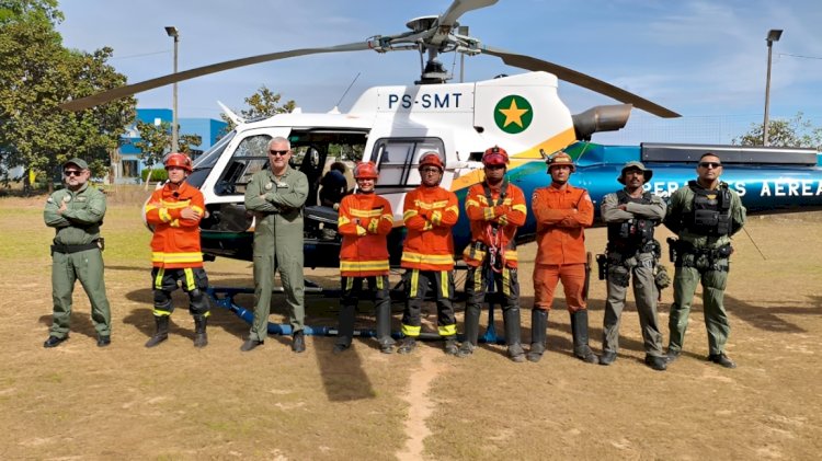 Ciopaer reforça buscas por homem desaparecido em Canarana com apoio aéreo especializado