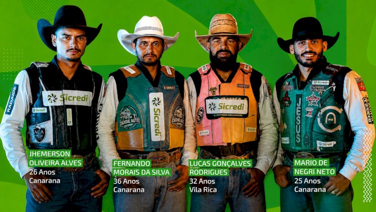 Sicredi reforça apoio à 30ª FEICAN e patrocina peões que representam a região no rodeio