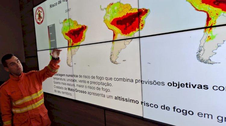 Corpo de Bombeiros reforça monitoramento em tempo real para prevenir incêndios florestais no Araguaia